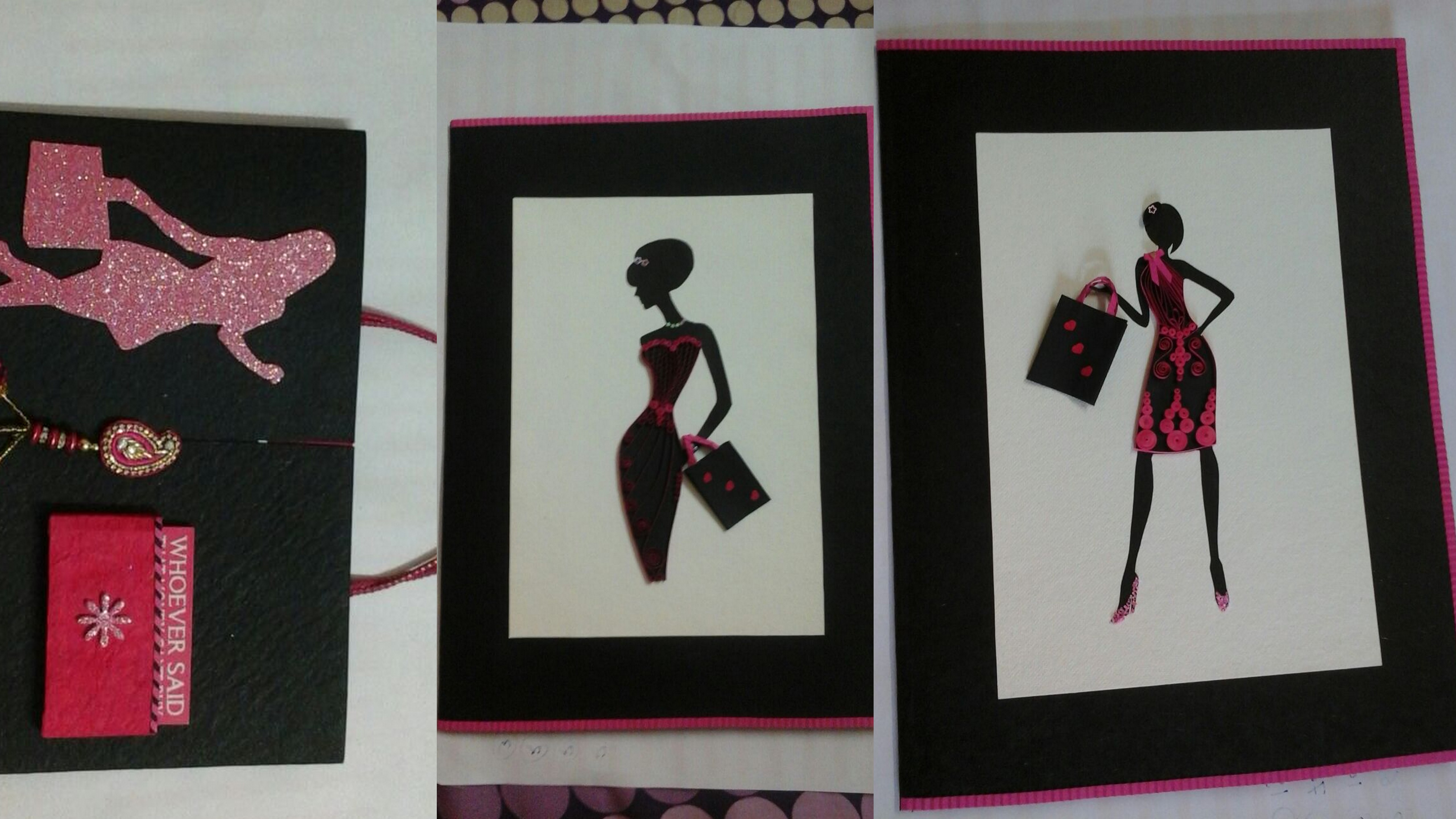 The invitations and folders hand made by a dear friend, an Army Wife- Lilly :)