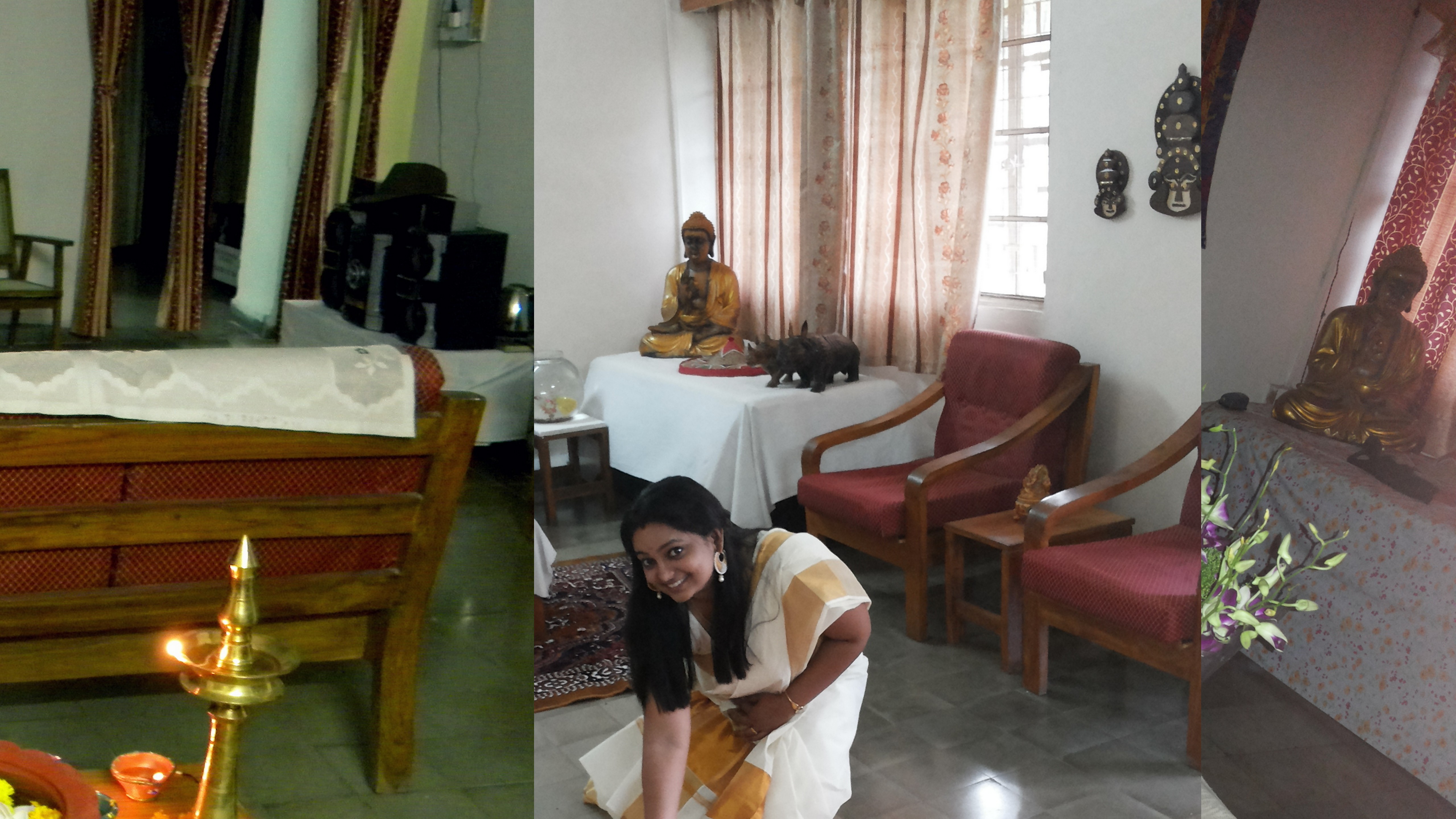 Where do you think the Buddha is resting? Or the speakers for that matter?