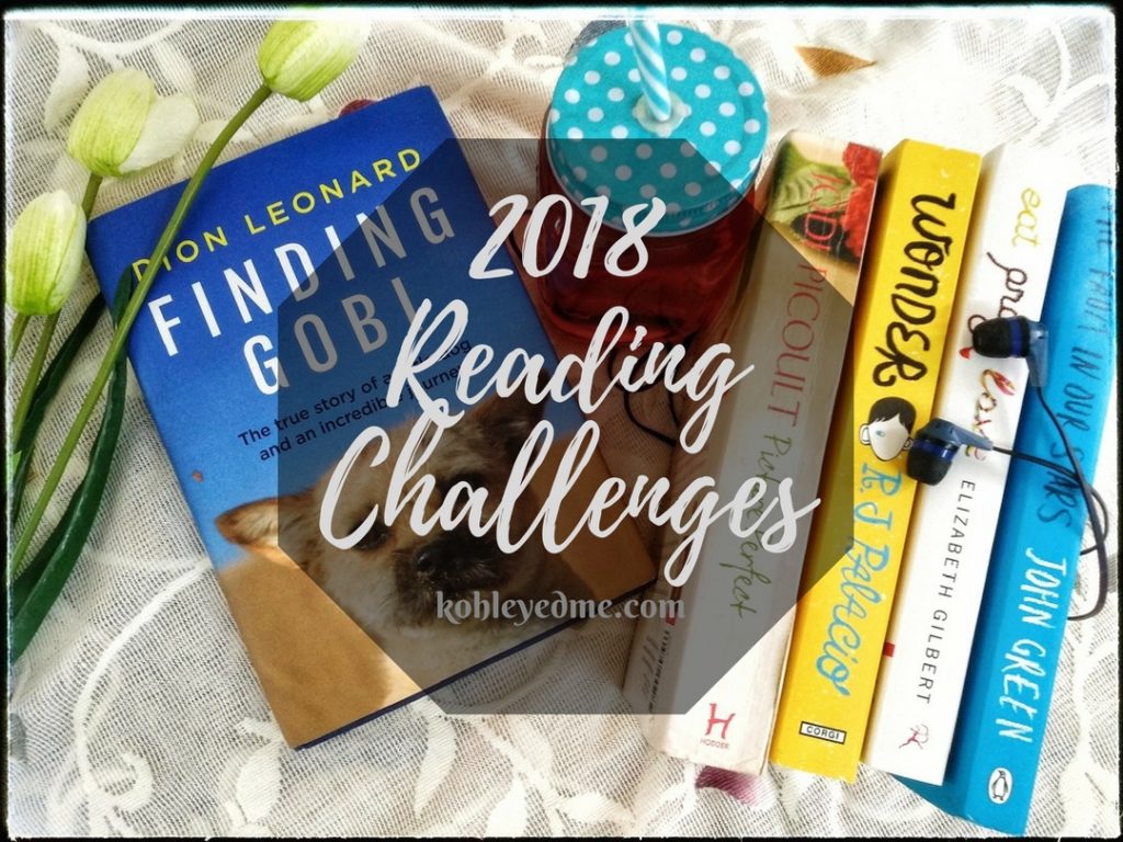 2018 Reading Challenges kohleyedme.com