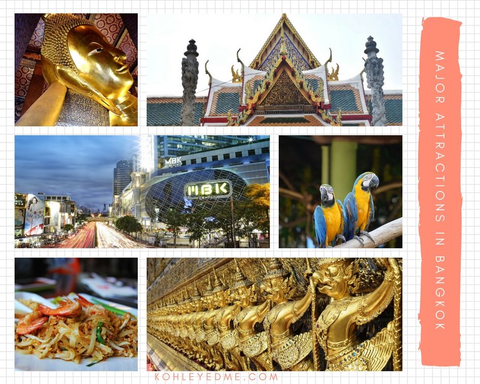 Major Attractions in bangkok