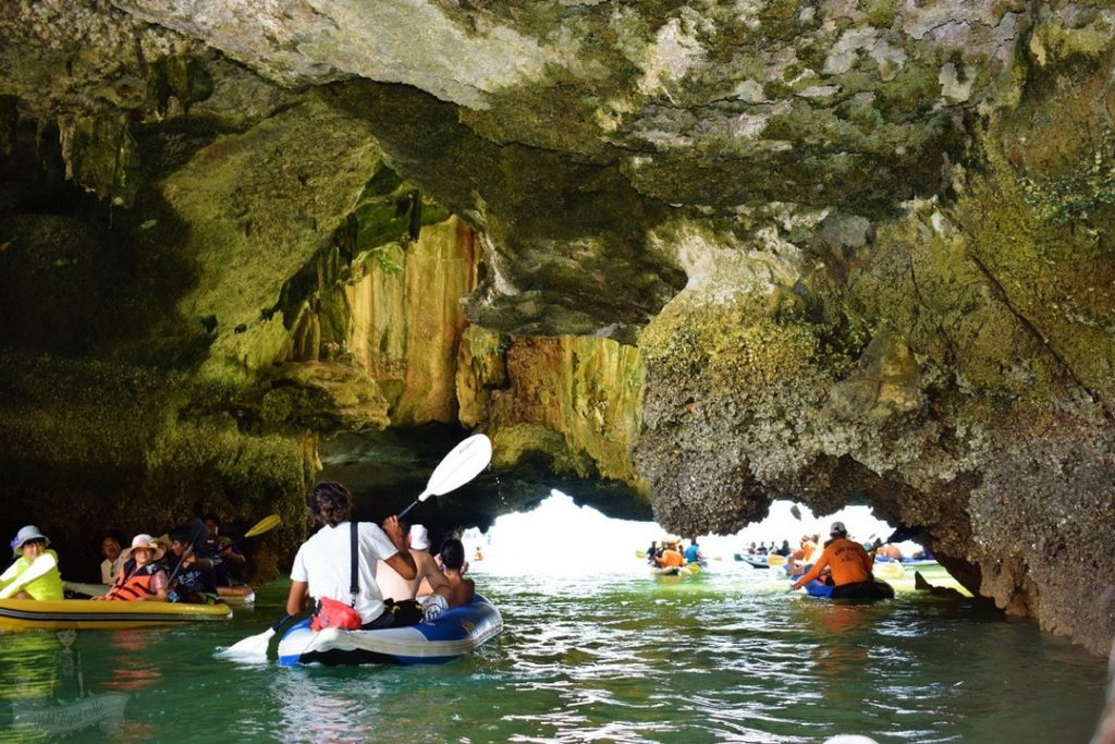 Canoeing in Hong Island