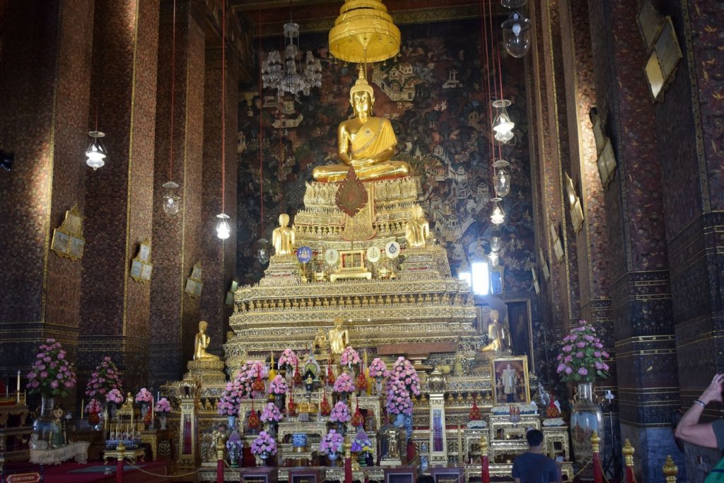 At Wat Pho bangkok Thailand