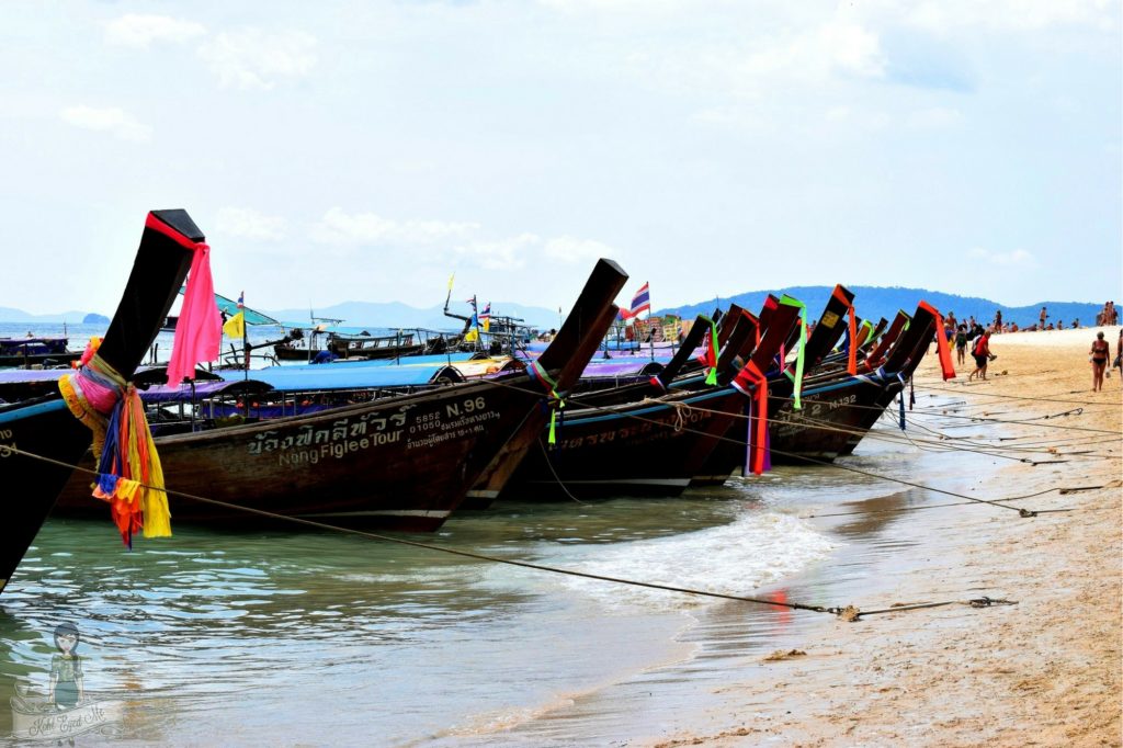 Long Tail Boats - Krabi - Ao Nang Long Tail Boat Thailand