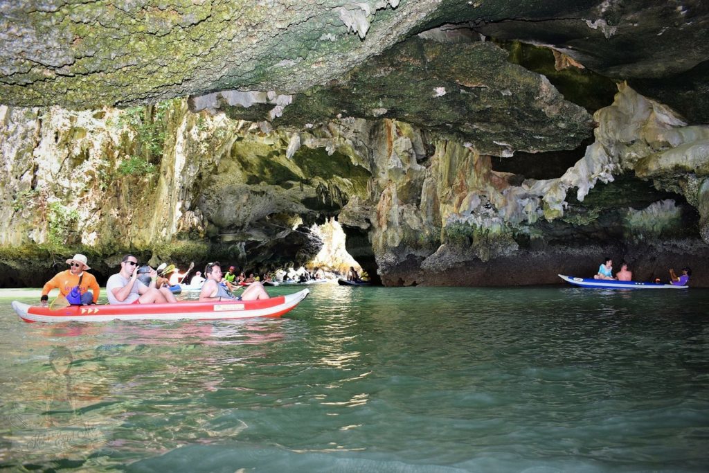 Canoeing at Hong Island Thailand