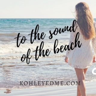 to the sound of the beach