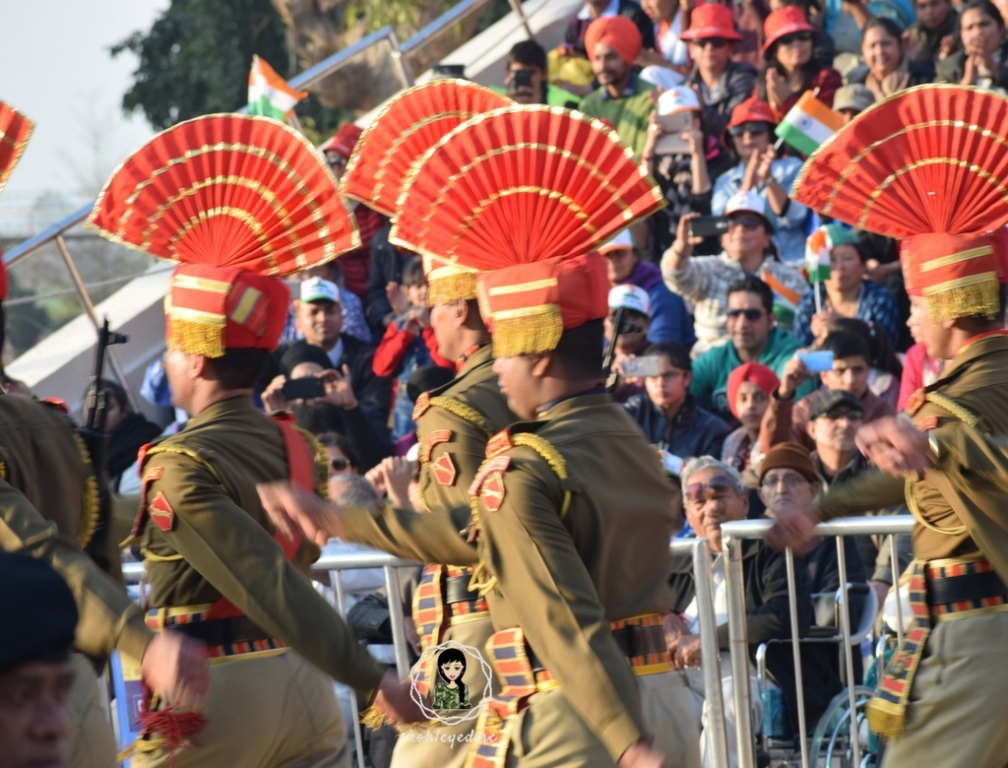 Wagah Border March Parade kohleyedme.com