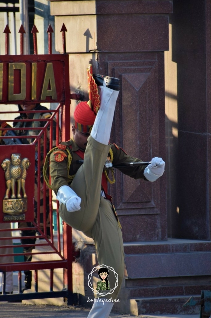 Wagah Border army parade amritsar kohleyedme.com