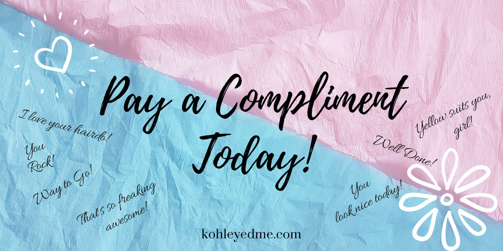 Pay a compliment kohleyedme,com