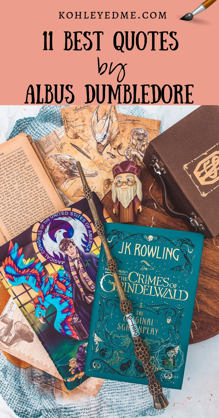 11 Best quots by albus dumbledore that would brighten your day