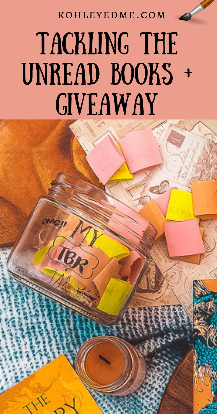 my unread tbr pile