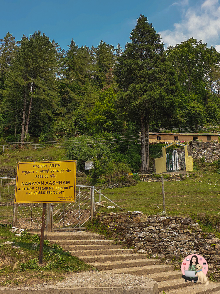 Found by Narayan Swami in 1946, Narayan Ashram in Dharchula is surrounded by Panchachuli mountain ranges