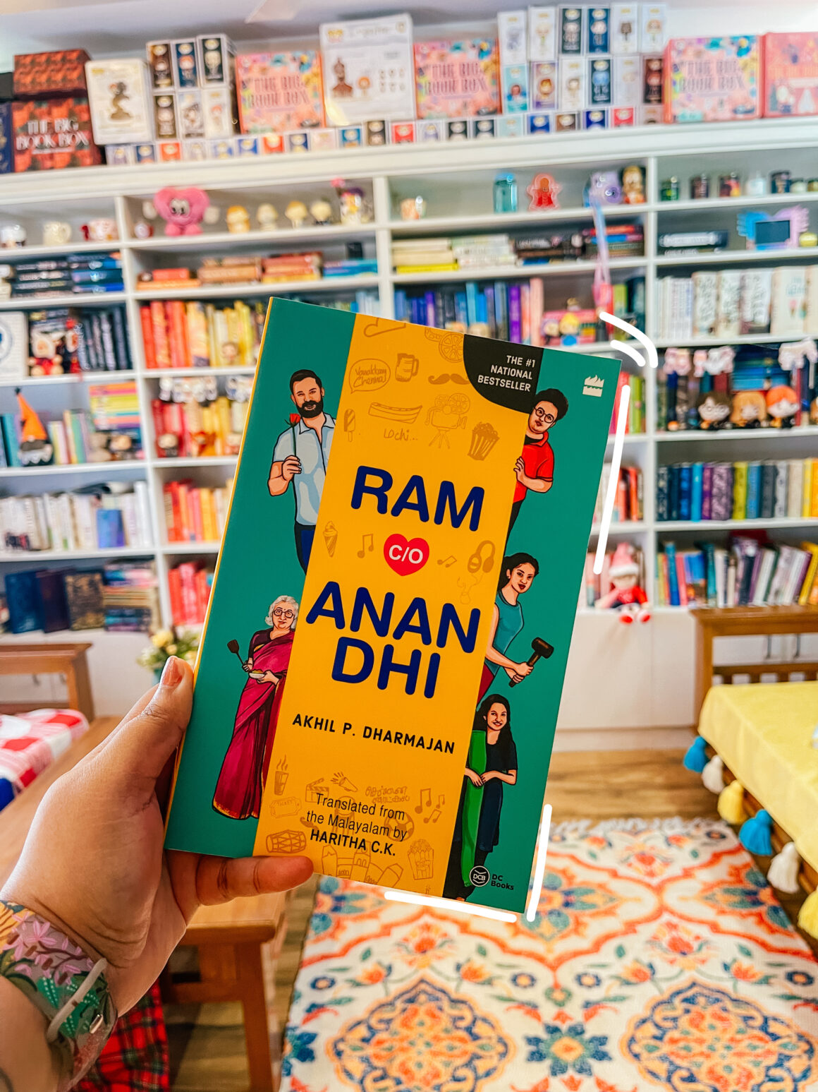 Ram C/o Anandhi by Akhil P. Dharmajan Book cover