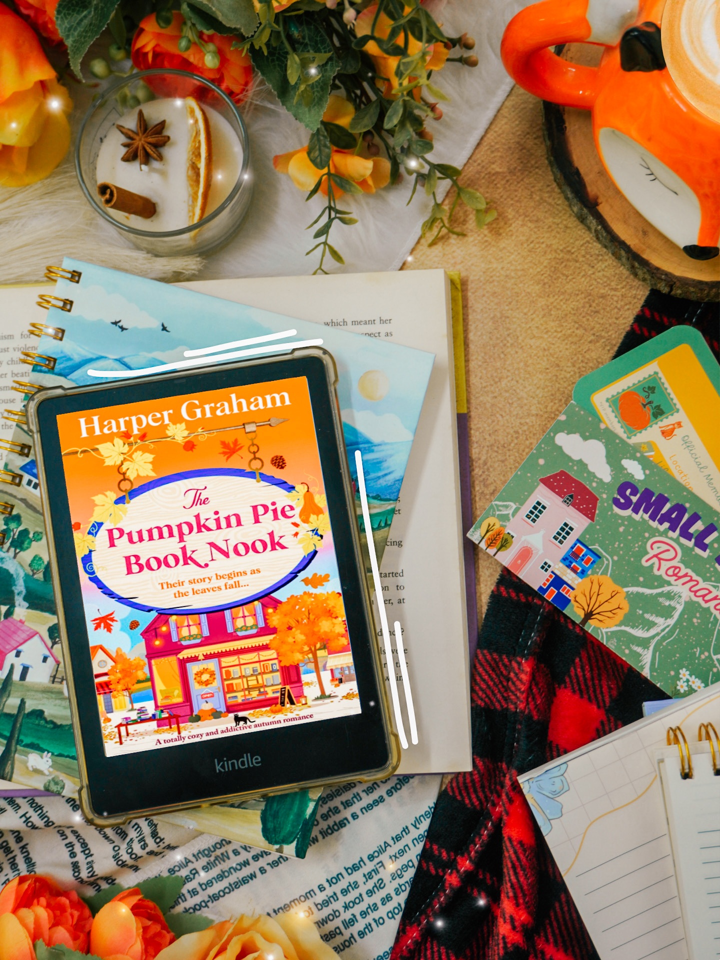 Book Review: The Pumpkin Pie Booknook by Harper Graham